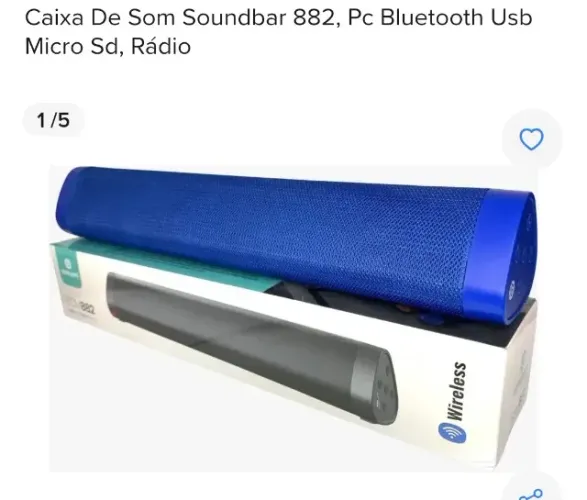 Caixa de som soundbar