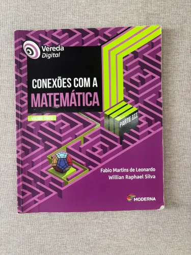 Livro Conexões com a Matemática - Parte III - Moderna (usado)