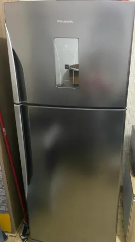 Geladeira Panasonic Frost Free 435L Inox - Excelente Estado