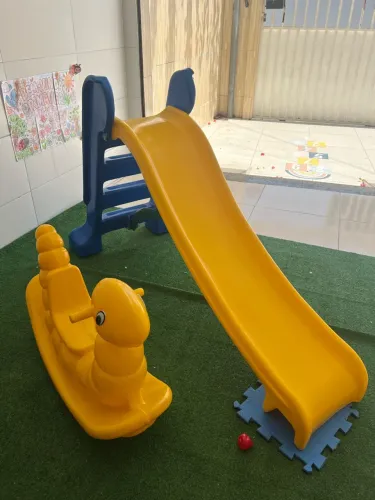 Escorredor + gangorra infantil