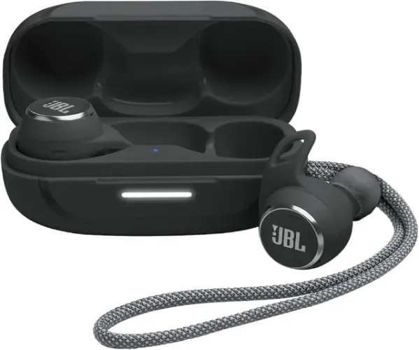 JBL Reflect Aero Preto Original | Fone Bluetooth Esportivo com Ajuste Seguro e Resistência
