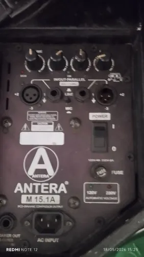 caixa ativa antera 
