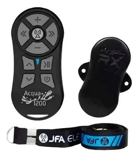 VENDO Controle Longa Distância Jfa Acqua 1200 Resistente A Água Preto