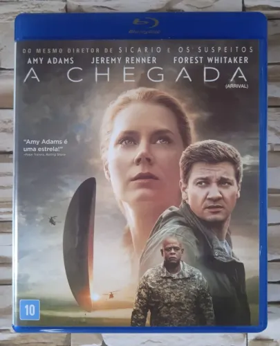 Blu Ray A Chegada , de Denis Villeneuve. Sony.