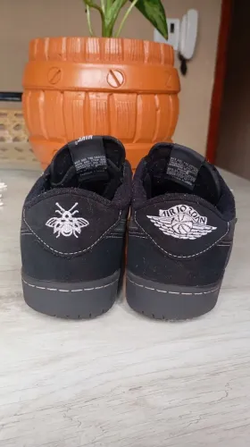 Tênis Air Jordan 1 Low OG TS "Travis Scott - Black Phantom"