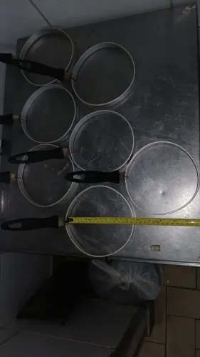 Aros para Tapioca em Alumínio (Profissional) R$15,00 cada