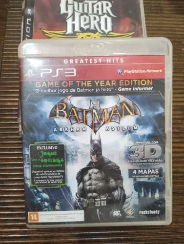 Batman: Arkham Asylum (GOTY) PS3 - Mídia Física - Original
