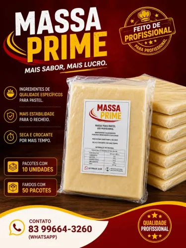 Massa para pastel Profissional