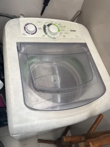 Maquina lavar roupas consul 8kg necessita manutencao