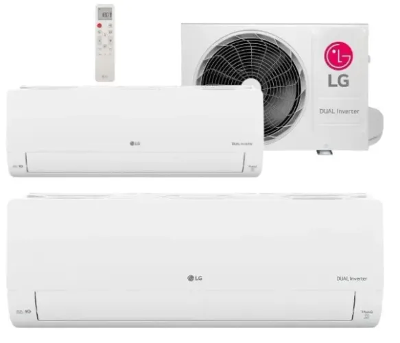 Ar Condicionado LG Dual Inverter Ai Voice 9000 Btus Qf 220v Branco 220v