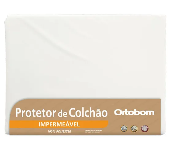 Capa protetora Impermeável Ortobom Cama Casal padrão