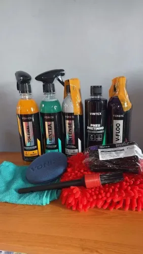 Kit de Lavagem Automotiva Completa (10 itens)