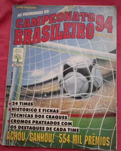 Album Campeonato Brasileiro 1994 Completo