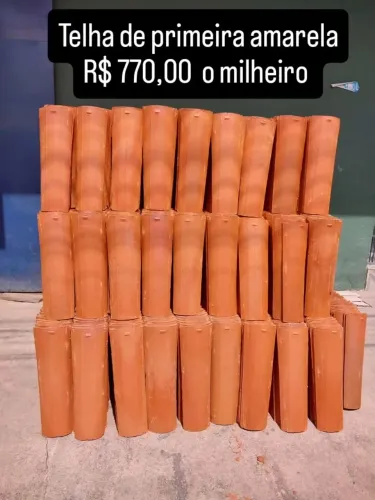 TELHA DE PRIMEIRA. Entrega rápida.