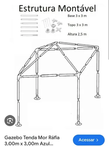 Tenda completa