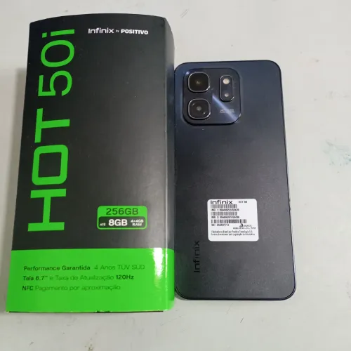 Infinix Hot 50i novo - 256gb 8gb