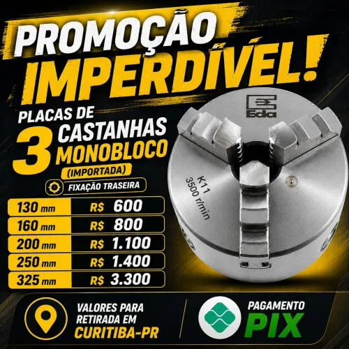 Placas para Torno
