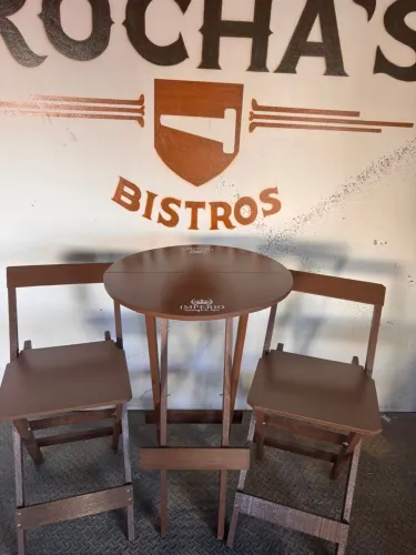 Kit mesas bistros personalizados 