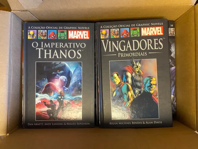 Coleção Marvel Salvat Capa Preta 33-64