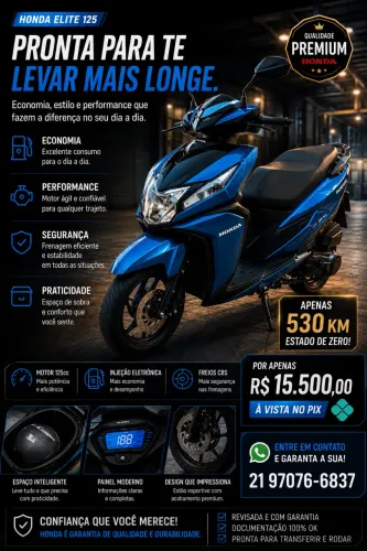 Elite Único Dono 530 km