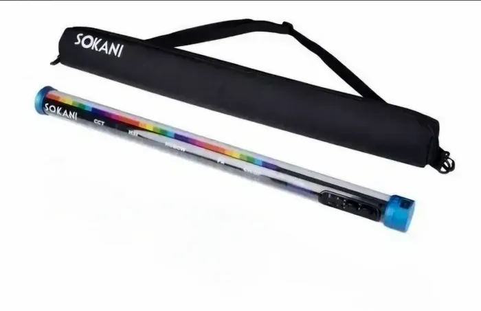 Bastão de led profissional RGB 10000k 50w