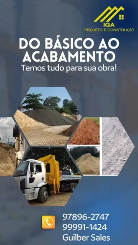 VENDA DE AREIA E BRITA 1. ENTREGA EM RIO DE JANEIRO 