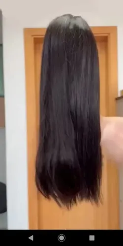 Cabelo humano 65 cm