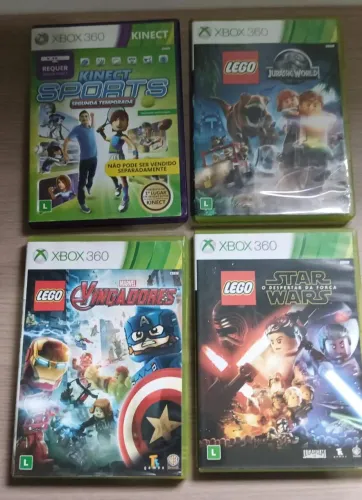 Jogos para xbox 360 todos apenas R$200