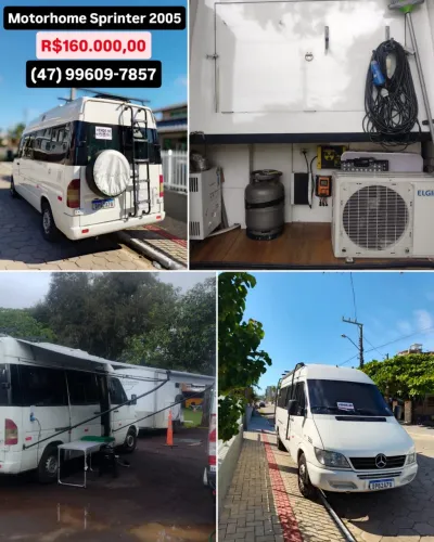 Motor home Sprinter 2002- Pronto pra Viajar