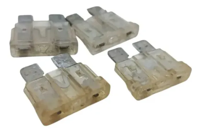 Kit 4 Fusivel Padrao Branco 25a Branco