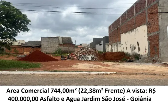 Leia a descrição: Area Comercial 744,00m² (Proximo a Rotatoria) Jardim São José