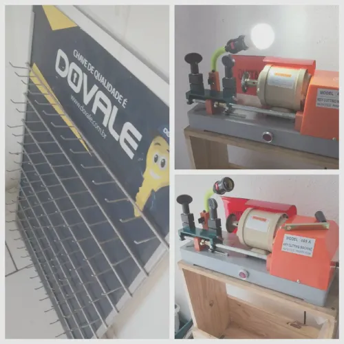 Máquina automática seminova copiar chaves