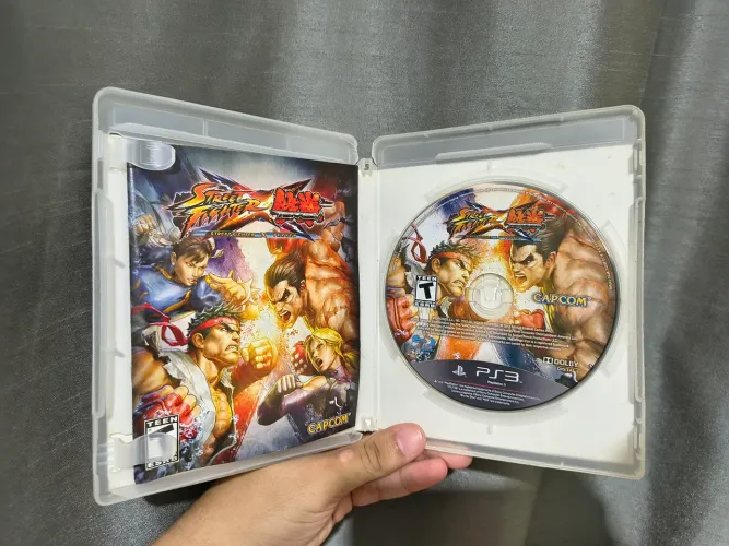 JOGO STREET FIGHTER VS TEKKEN MIDIA FÍSICA PS3