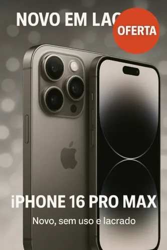 iPhone 16 Pro Max - Titânio Natural (256 GB)