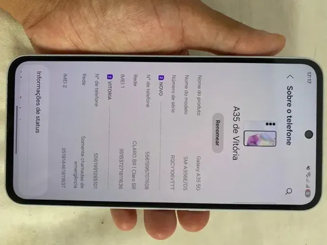 SAMSUNG A35 256GB 8 RAM