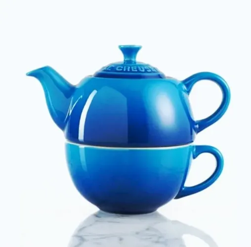 Bule Com Xícara Marseille Le Creuset