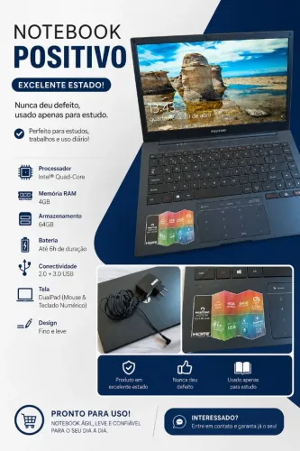 Notebook Positivo