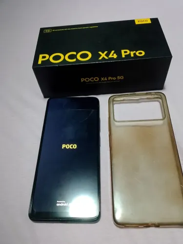 Xiaomi poco X4 pro 5g trincadinho na tela 