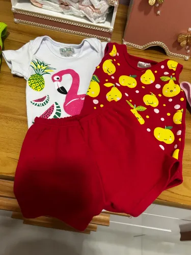 conjuntos rn p/menina ( 4 conjuntos )