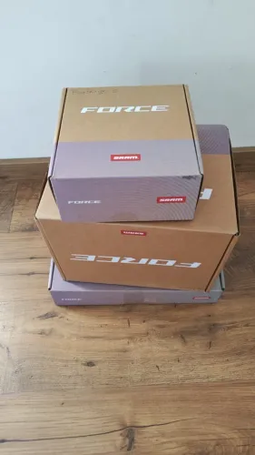 SRAM Force AXS E1 12v c/ Medidor de Potência 165mm K7 10-36 Novo
