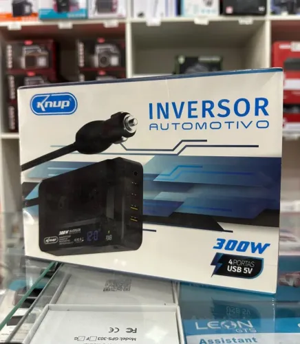 Inversor veicular 300w