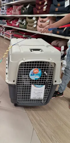 Gaiola de transporte pet nunca usada
