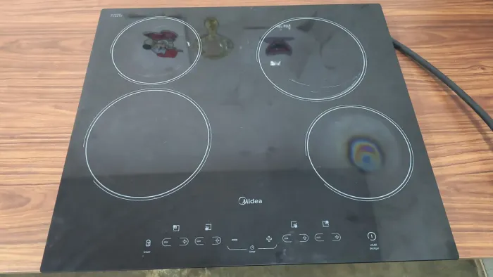 Cooktop elétrico vitroceramico Midea 4 bocas