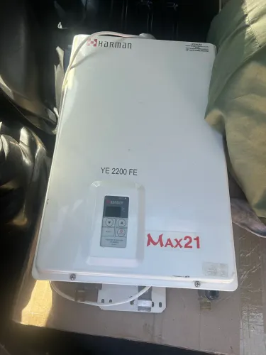 Aquecedor A Gas Harman Ye2200 Ef-1 Gn Japones C/ Usado) em bom estado