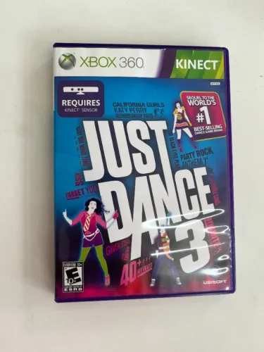 JOGO JUST DANCE 3 SEMINOVO - XBOX 360