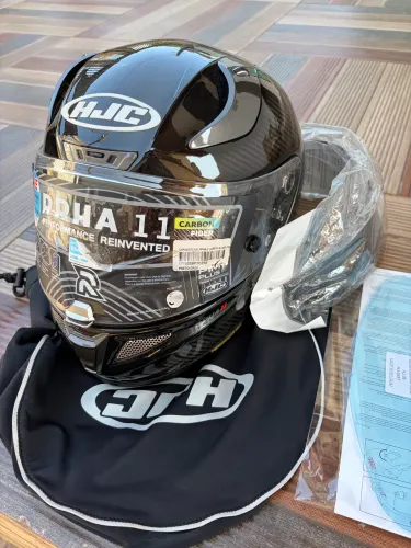 Capacete HJC fiber carbon
