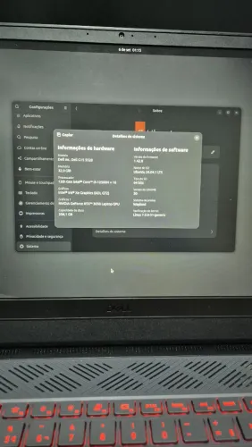 Dell G15 5520 - Intel Core i5 12ª Geração | 32GB RAM | RTX 3050