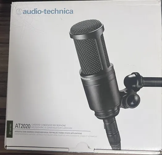 Microfone Condensador ÁUDIO TÉCNICA AT2020