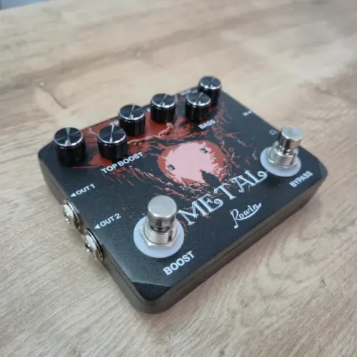 Pedal de guitarra Rowin Metal twin