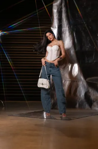 CALÇA BALLON JEANS